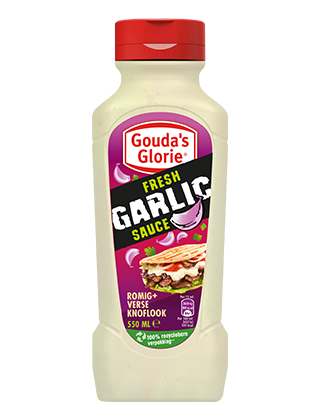 Snacksaus Fresh Garlic